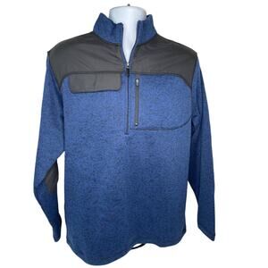 CQR Thermal Fleece Men's SMALL Qtr-Zip Pullover Outdoor Warm Sweater NEW w/Tags